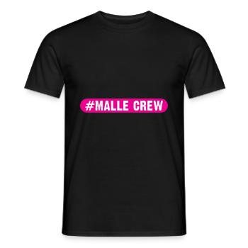 Ibiza Crew - Men's T-Shirt - black - Front - AI Model Male 178 light (178cm)
