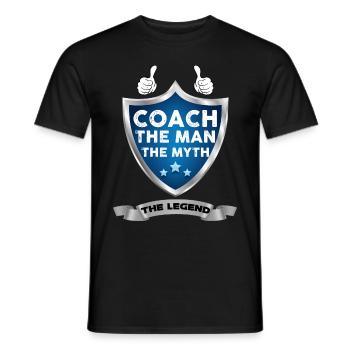 Coach La Légende Cadeau Homme - T-shirt homme - noir - Devant - AI Model Male 178 light (178cm)