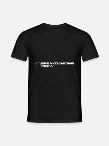 Breakdancing Crew - Männer T-Shirt - Schwarz