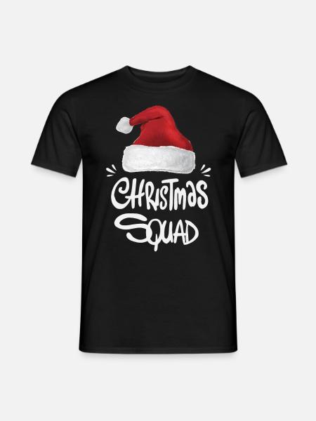Christmas Squad - Men's T-Shirt - black