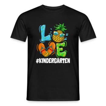 Educator Last Day Holiday Outfit Travel Holiday - Men's T-Shirt - black - Front - AI Model Male 178 light (178cm)