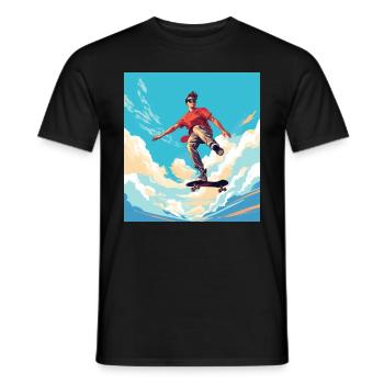 Die Herren der Bretter - Seigneurs du Conseil - T-shirt homme - noir - Devant - AI Model Male 178 light (178cm)