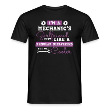 Mécanicien Voiture Tournevis Mécatronique Technicien Voiture - T-shirt homme - noir - Devant - AI Model Male 178 light (178cm)