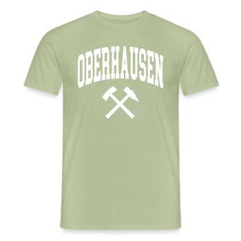 Oberhausen - Men's T-Shirt - sage - Front - AI Model Male 178 light (178cm)