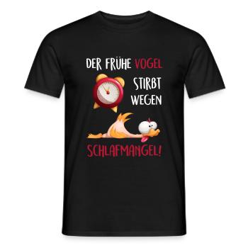 Lustiger Spruch - Männer T-Shirt - Schwarz - Vorne - AI Model Male 178 light (178cm)