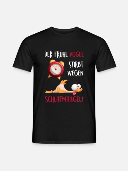 Lustiger Spruch - Männer T-Shirt - Schwarz