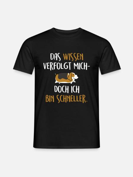 Lustiger Spruch - Männer T-Shirt - Schwarz