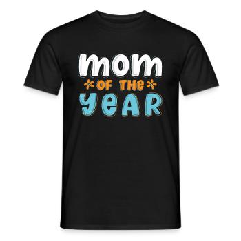 Fête des mères Maman - T-shirt homme - noir - Devant - AI Model Male 178 light (178cm)