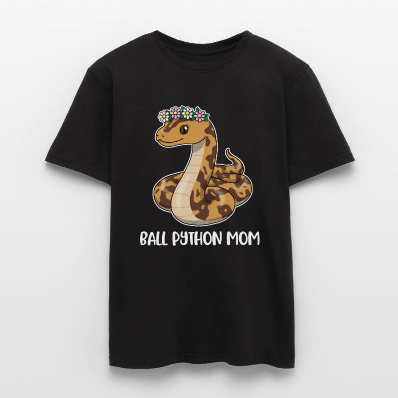 Ball Python Mom Snakes Gift Men's T-Shirt