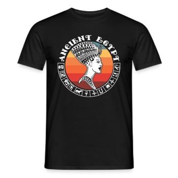 Altes Ägypten - Männer T-Shirt - Schwarz - Vorne - AI Model Male 178 light (178cm)