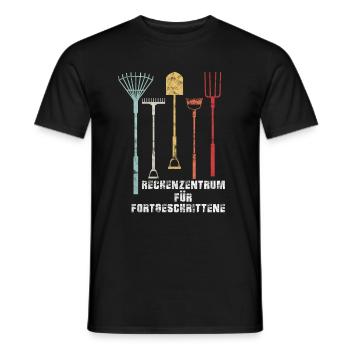 Rechenzentrum - Männer T-Shirt - Schwarz - Vorne - AI Model Male 178 light (178cm)
