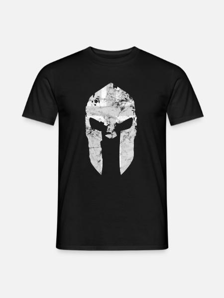 Casque Sparta Gym Casque Cadeau Fitness Spartan - T-shirt homme - noir