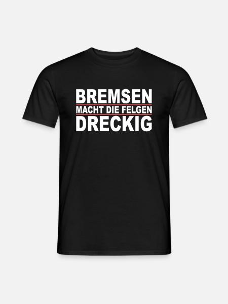 V8 Motor 8 Zylinder Hubraum Auto Tuning Tuner - Männer T-Shirt - Schwarz