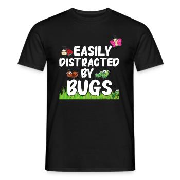 Insekten Entomologe Biologie - Männer T-Shirt - Schwarz - Vorne - AI Model Male 178 light (178cm)