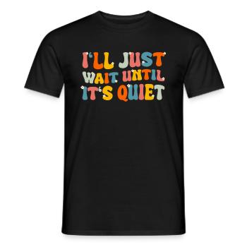 Enseignant Professeur d’école Enseignant Enseignant - T-shirt homme - noir - Devant - AI Model Male 178 light (178cm)