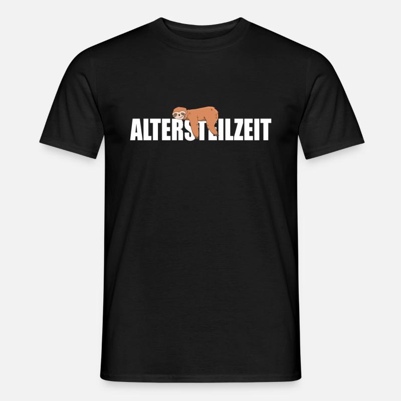 Altersteilzeit ATZ - Männer T-Shirt - Schwarz