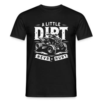Quad Quads Quatre Roues Sport Automobile - T-shirt homme - noir - Devant - AI Model Male 178 light (178cm)