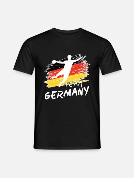 Team Germany Handball - Men's T-Shirt - black