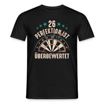 Fléchettes Fléchettes Joueur de fléchettes Fléchettes Sport - T-shirt homme - noir - Devant - AI Model Male 178 light (178cm)