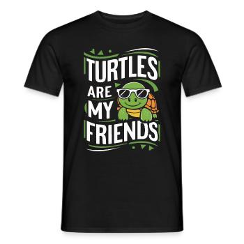 Grenouille Crapaud - T-shirt homme - noir - Devant - AI Model Male 178 light (178cm)