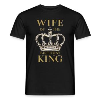 Femme, Femme, Partenaire, Famille, Marié - T-shirt homme - noir - Devant - AI Model Male 178 light (178cm)