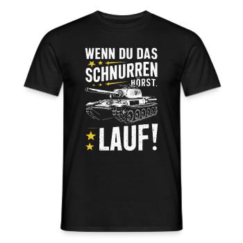 Tanks Main Battle Tanks Tank Tanks Tank Drivers - Men's T-Shirt - black - Front - AI Model Male 178 light (178cm)