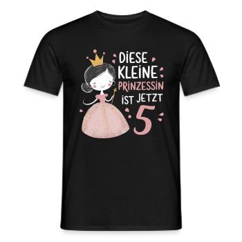 Birthday Gift 5 Years Birthday Boy - Men's T-Shirt - black - Front - AI Model Male 178 light (178cm)