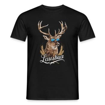 Free State of Bavaria Bavarian - Men's T-Shirt - black - Front - AI Model Male 178 light (178cm)