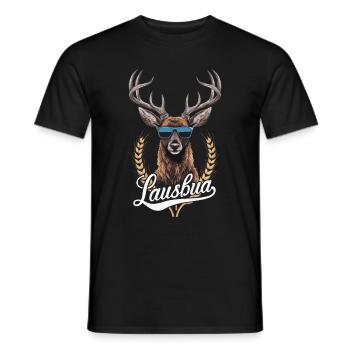 Free State of Bavaria Bavarian - Men's T-Shirt - black - Front - AI Model Male 178 light (178cm)