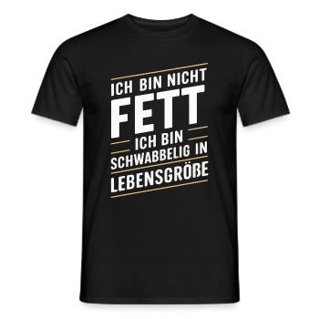 Sarcasme Ironie Drôle Paroles sarcastiques - T-shirt homme - noir - Devant - AI Model Male 178 light (178cm)
