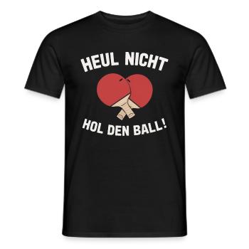 Table tennis Table tennis player - Men's T-Shirt - black - Front - AI Model Male 178 light (178cm)