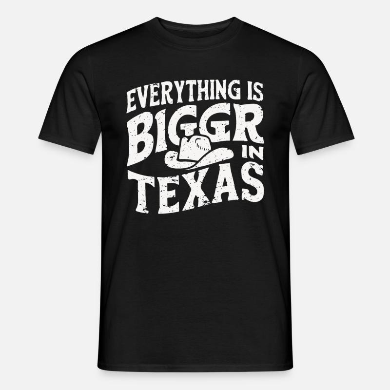 Texas State Texans Texas - Men's T-Shirt - black