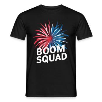 Pyrotechniker Feuerwerk Pyrotechnik - Männer T-Shirt - Schwarz - Vorne - AI Model Male 178 light (178cm)