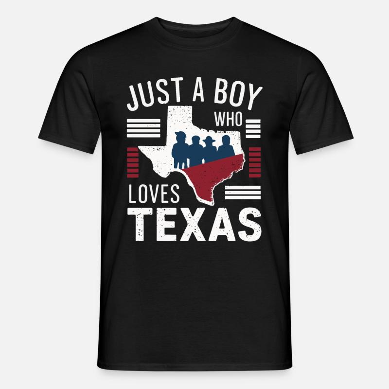 Texas State Texans Texas - Men's T-Shirt - black