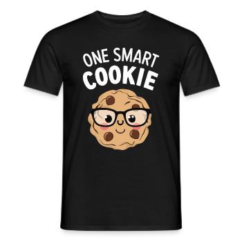 Cookies Cookie Keks Kekse Schokolade - Männer T-Shirt - Schwarz - Vorne - AI Model Male 178 light (178cm)