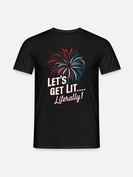Pyrotechnics Fireworks Pyrotechnics - Men's T-Shirt - black