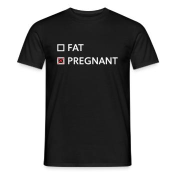 Grossesse Grossesse Accouchement - T-shirt homme - noir - Devant - AI Model Male 178 light (178cm)
