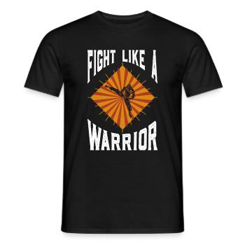 Boxen Boxer Kämpfer Kampf Spruch - Männer T-Shirt - Schwarz - Vorne - AI Model Male 178 light (178cm)