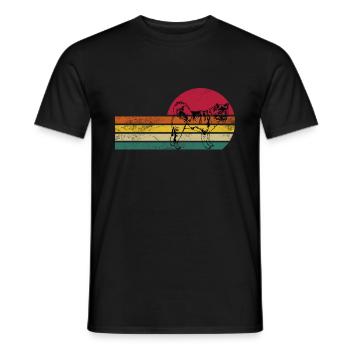 Akita Inu Dog - Akita - Men's T-Shirt - black - Front - AI Model Male 178 light (178cm)