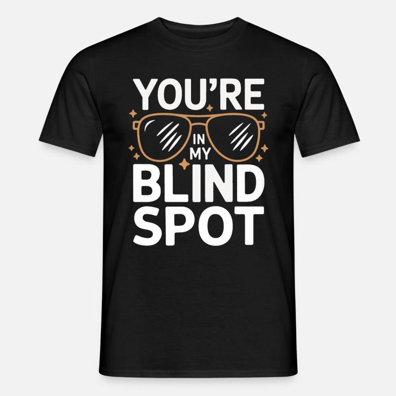 Blinde Blindheit Sehbehinderte Menschen - Männer T-Shirt - Schwarz