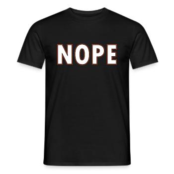 Non - T-shirt homme - noir - Devant - AI Model Male 178 light (178cm)