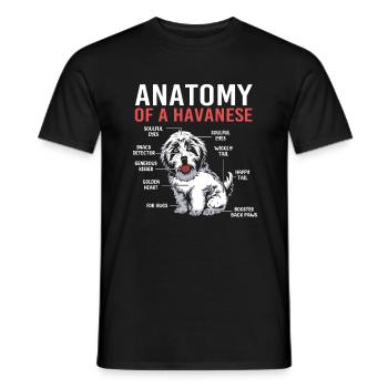 Havanais - T-shirt homme - noir - Devant - AI Model Male 178 light (178cm)