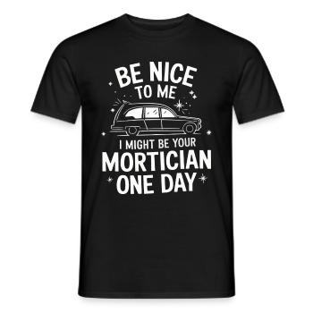 Corbillards Undertakers Undertakers - T-shirt homme - noir - Devant - AI Model Male 178 light (178cm)