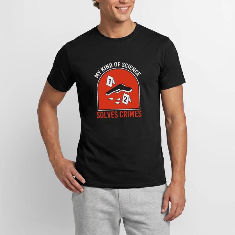 Forensics Forensic Experts Forensic Evidence Men's T-Shirt
