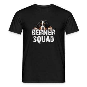 Bouvier bernois - T-shirt homme - noir - Devant - AI Model Male 178 light (178cm)