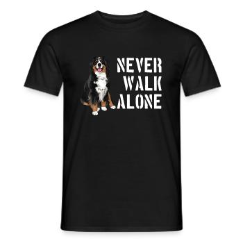 Bouvier bernois - T-shirt homme - noir - Devant - AI Model Male 178 light (178cm)