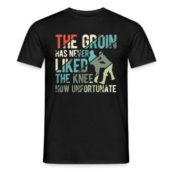 Israelischer Kampfsport Krav Maga - Männer T-Shirt - Schwarz - Vorne - AI Model Male 178 light (178cm)