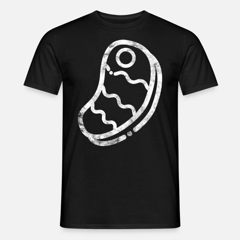 Fleisch - Männer T-Shirt - Schwarz