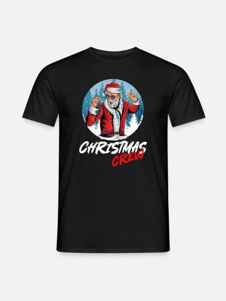 Christmas Crew for your Party - Men's T-Shirt - black