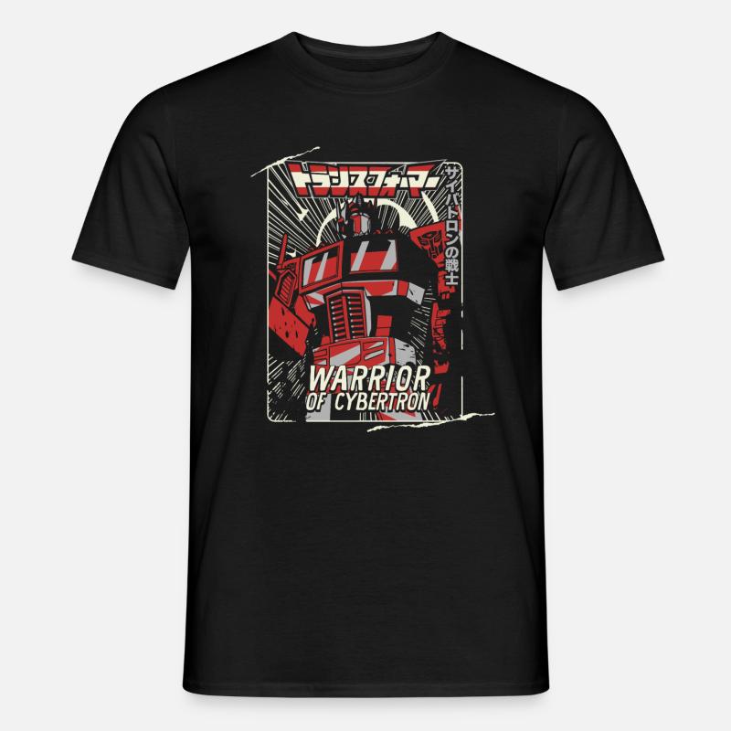 Transformers G1 Optimus Prime Cybertron Warrior - Männer T-Shirt - Schwarz